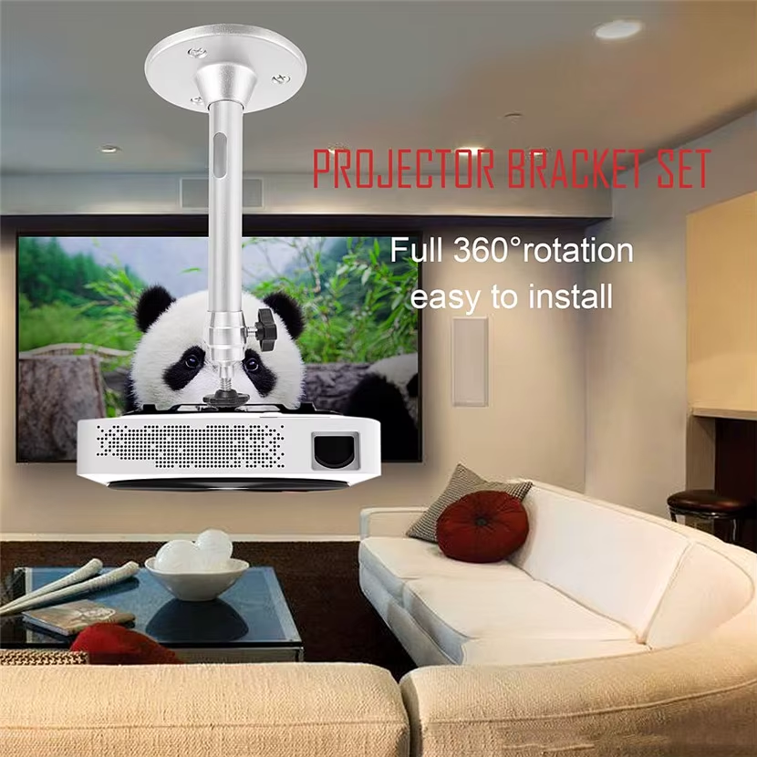 Mini Projector Wall Mount Stand Ceiling Bracket Holder for HY300 YG300 J15 HY320 Mini Projector DV Security Web Camera - Image 4